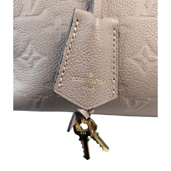 LOUIS VUITTON Speedy 30 NM Empreinte Leather Lilac Bag LV Monogram Shoulder - Picture 11 of 16